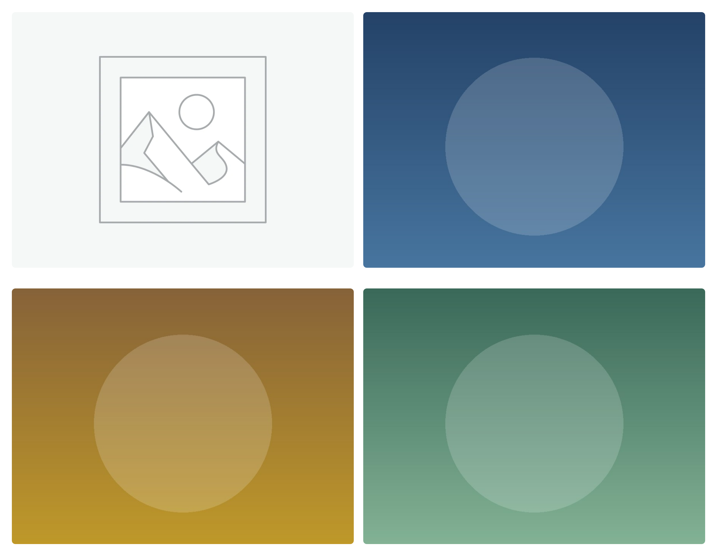 The Project Gallery block — a two-column gallery of project images