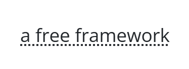 The Tooltip block — a text trigger that reveals a tip