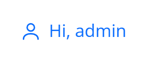The Account block — a compact account widget