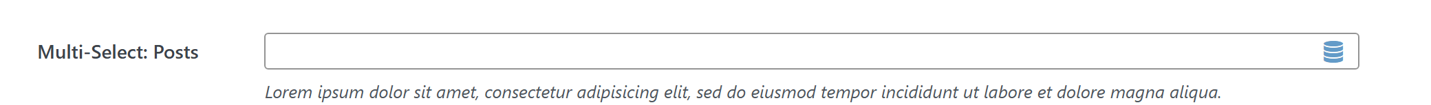 Option type — Theme Settings example