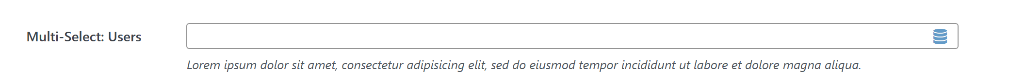 Option type — Theme Settings example