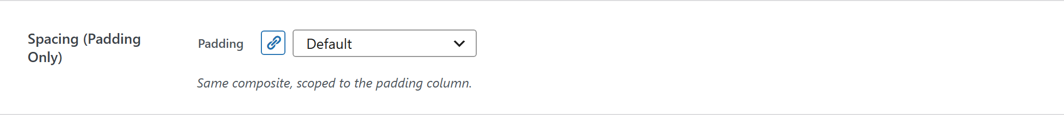 Option type — Theme Settings example