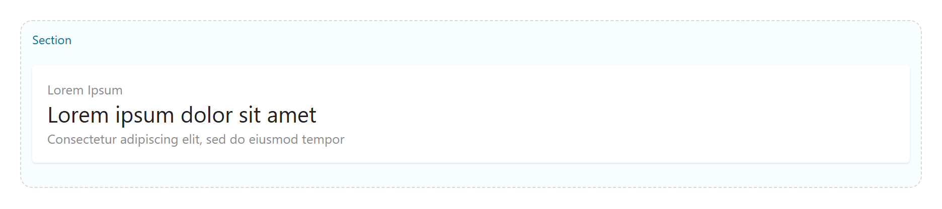 A Special Heading element placed on the builder canvas