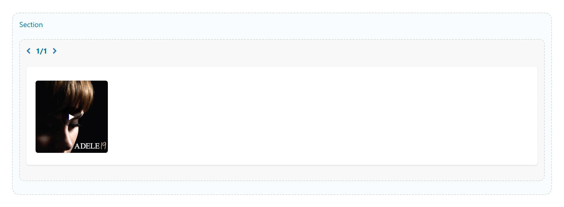 Video Popup on the Page Builder canvas